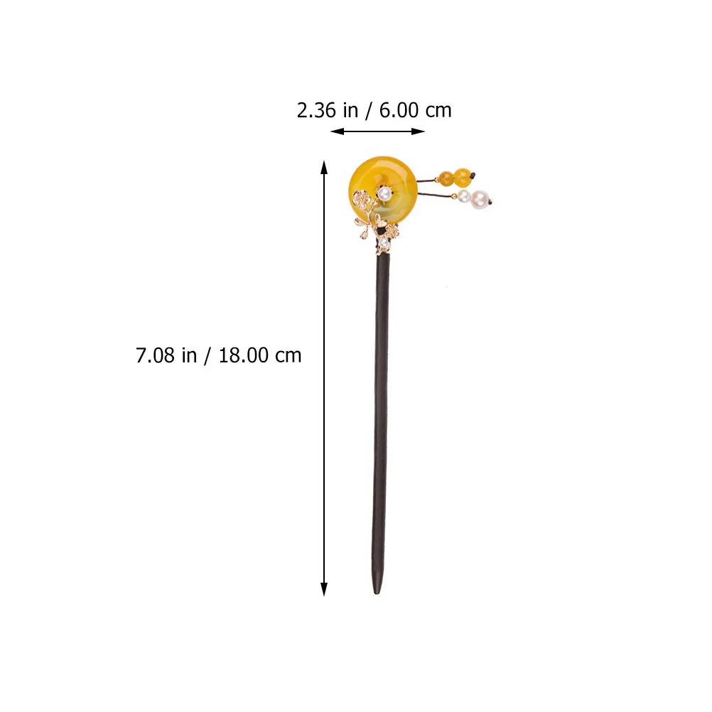 

1Pcs Simple Fashion Hair Stick 3D Vivid Tassel Design Traditional Chinese Style Hairpin Perfect Cultural Gift Hairpin