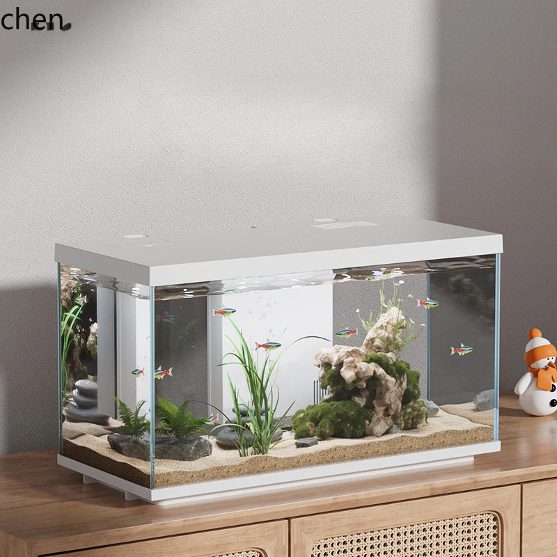 Hxl Small Fish Tank… - image