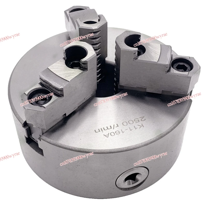 

Three-jaw self-centering linkage chuck K11 160 200 250 jaw synchronous lathe accessories high precision
