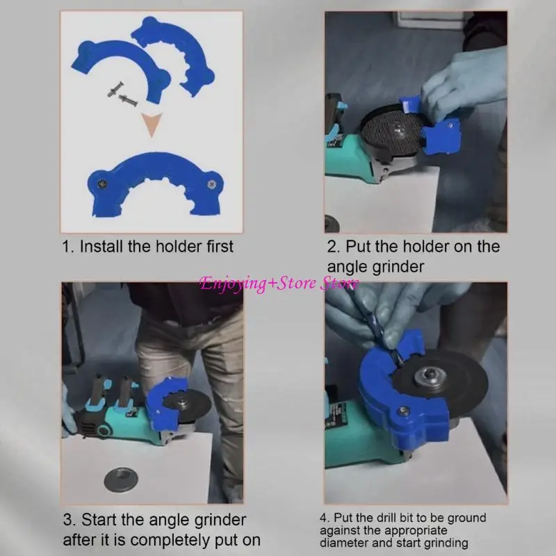 G6DA Ergonomic Blue Support Support Tool Grinder Prick Grinder for DIY والاستخدام المهني