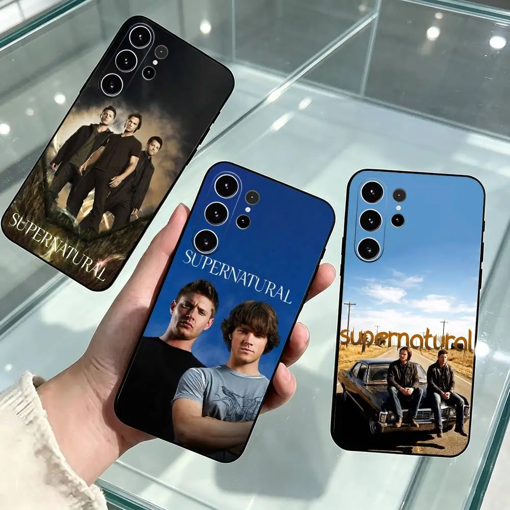 Hot TV Supernatural  Phone Case Black Silicone Soft For Samsung S26,S25,S24,S23,S22,S21,S30,Ultra,Plus,Fe,Lite