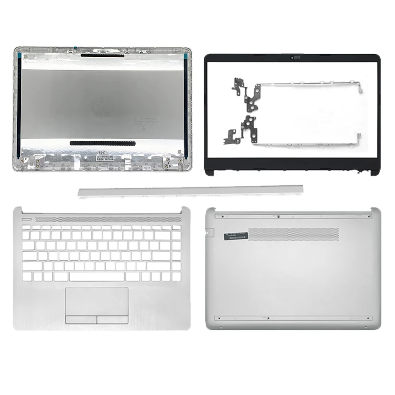 

NEW For HP 14S-CF CR 14-CF 14-DK 14-DF Laptop LCD Back Cover/Front Bezel/Hinges/Palmrest/Bottom Case Top Back Case L24469-001