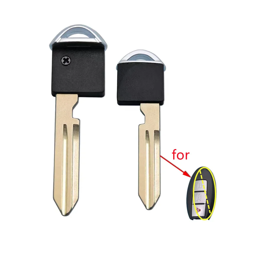 10pcs/lot Emergency Insert Smart Small Mechanical Key for Nissan