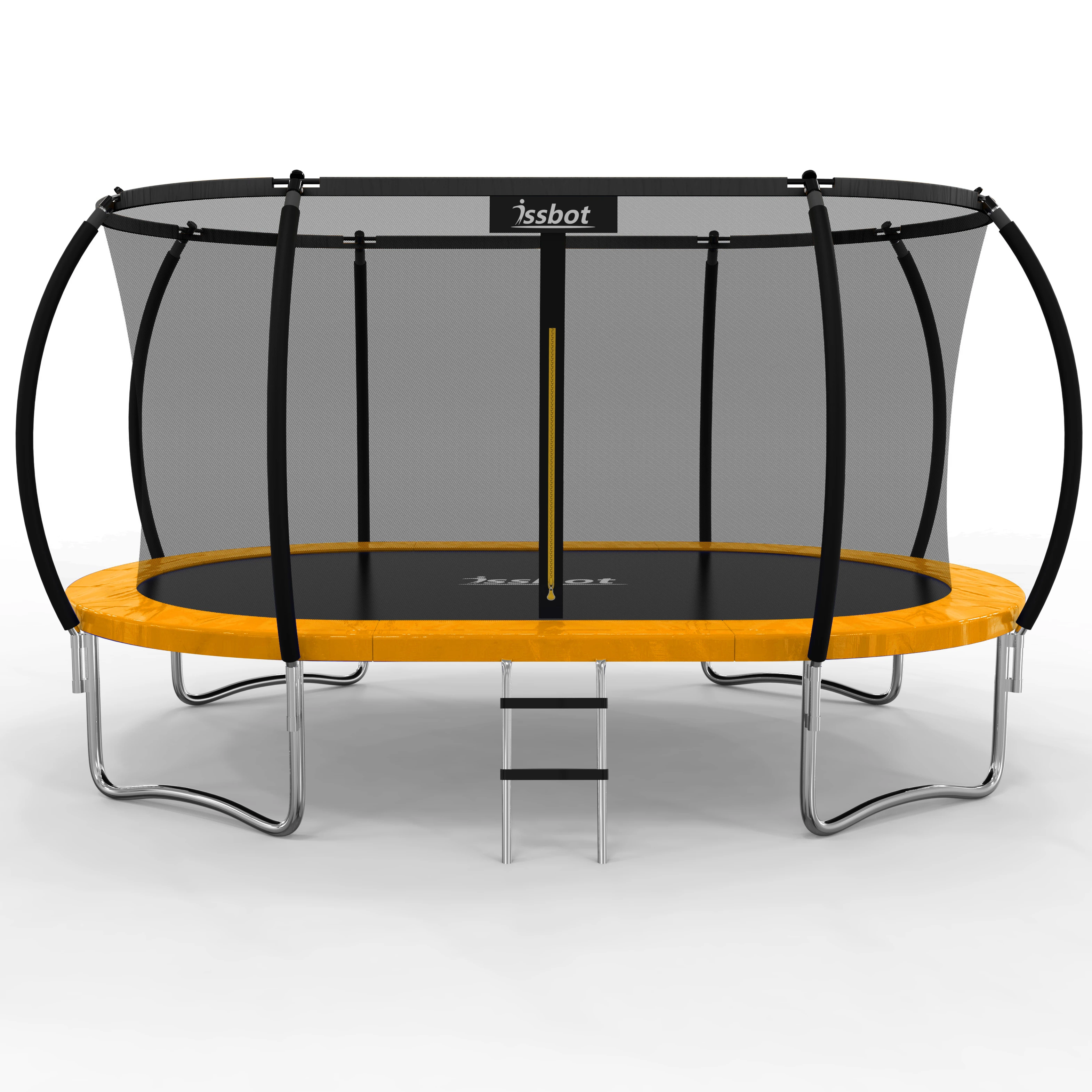 Unisex 14ft Outdoor Elliptisches Trampolin für Kinder Übung Kinder Fitness Trampolin