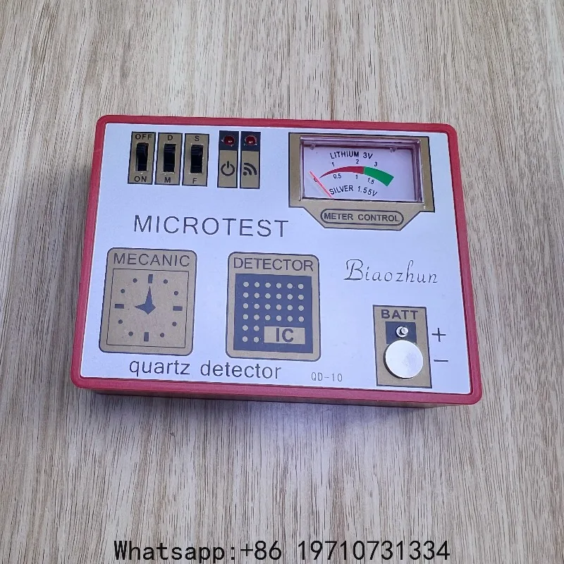 Watch repair multi function demagnetizer quartz movement pulse tester battery checker