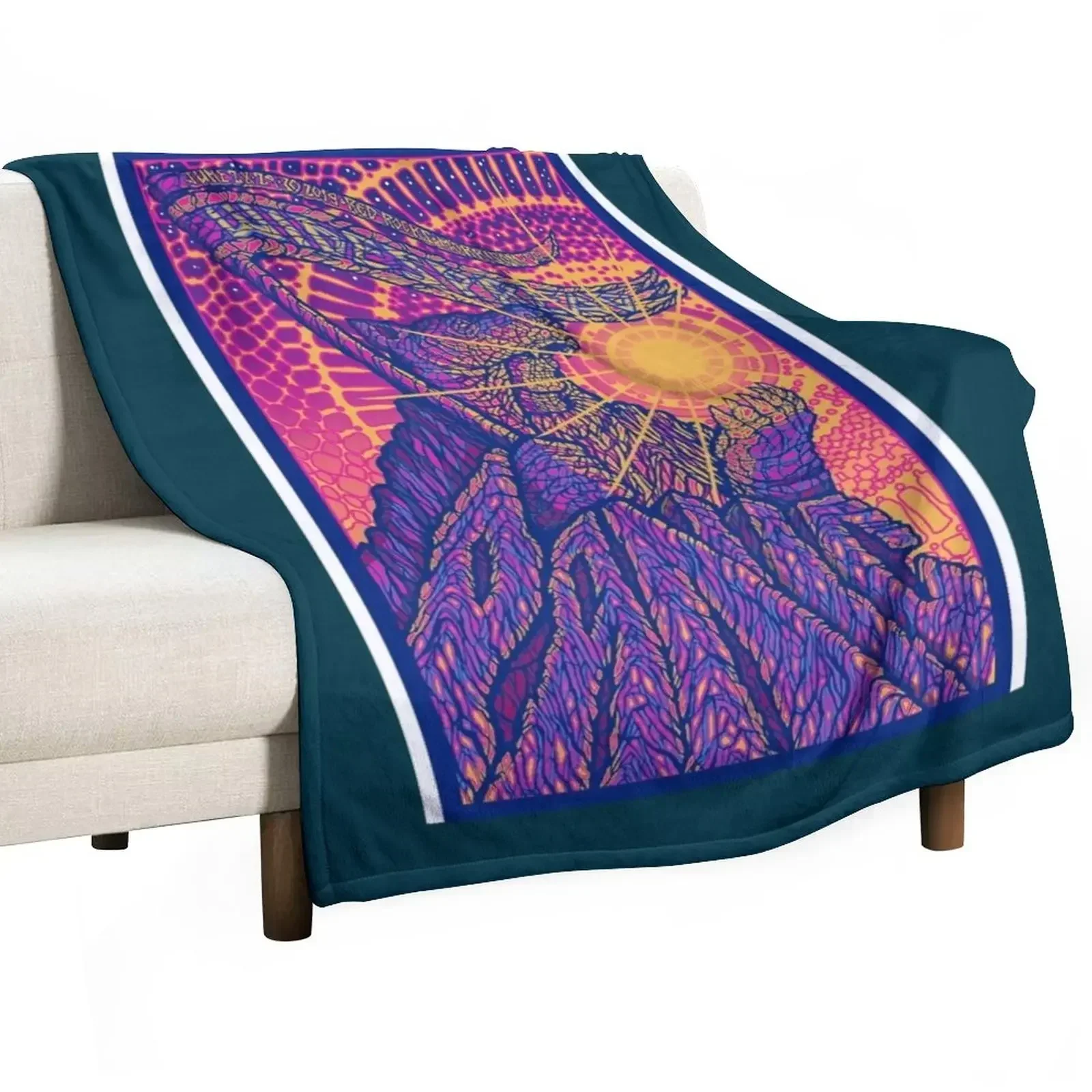 

Artwork Panic Red Rocks Morrison Amphitheater Throw Blanket Fashion Sofas Soft Plush Plaid Blankets