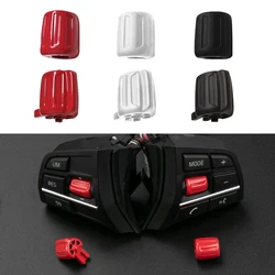 Car Multi-function Steering Wheel Key Control Knob Switch Buttons For BMW 5 6 7 Series  F10 F02 F30 F07 Red Black Silver