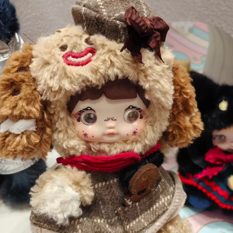 New100% véritable Nommi merveilleuse série de réveillon de noël boîte aveugle Collection de bureau sac à dos pendentif cadeaux du nouvel an et de noël