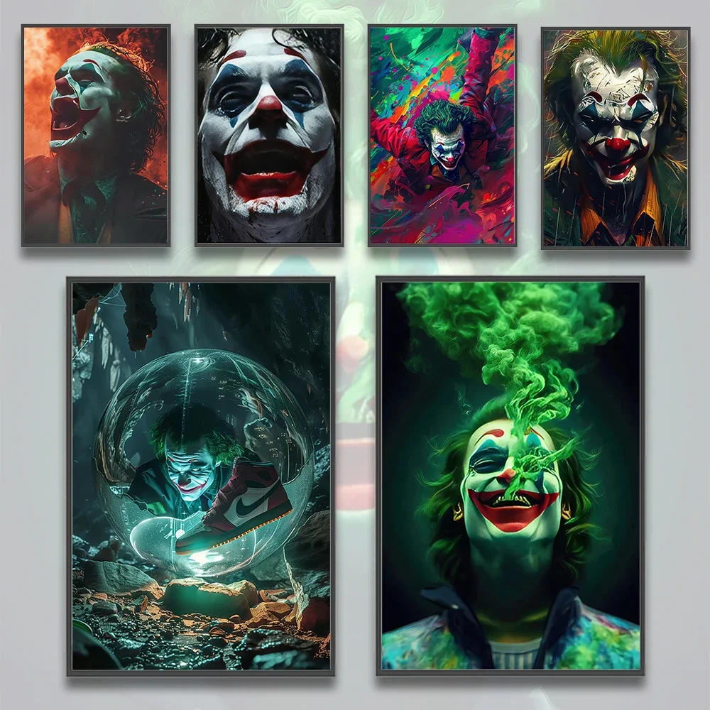 J-Joker – affiche auto-adhésive, figurines de film, Photos, décoration de la maison, peinture sur