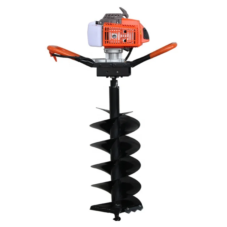 Hot Sale Garden Tools Gasoline Earth Auger Drill Machine