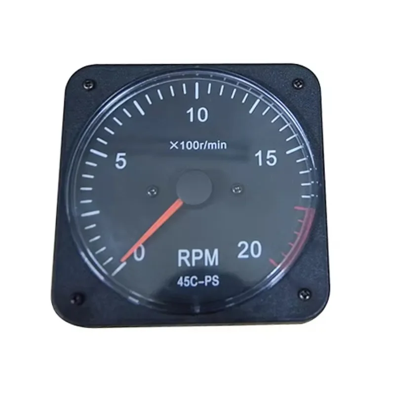 SZGCC Marine 45C Analog Pointer Tachometer (stepping Motor Type Pointer)