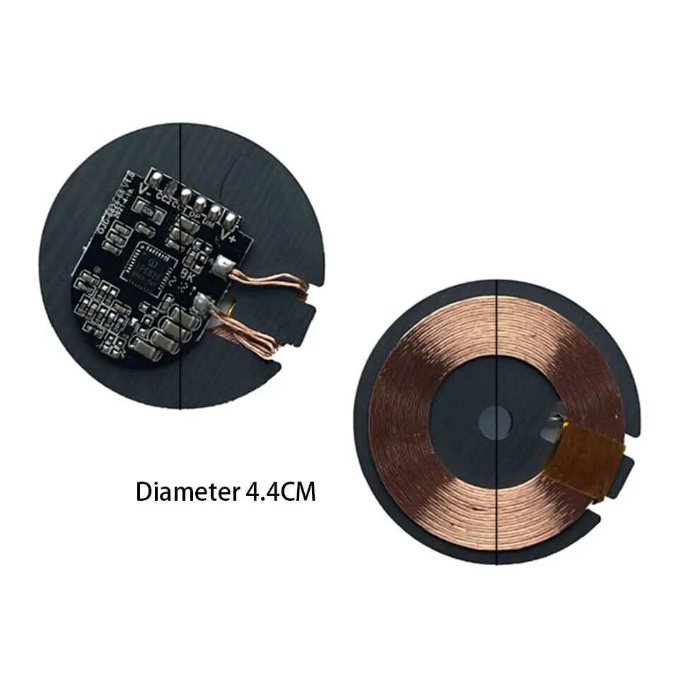 15W Qi Fast Wireless Charger Module Transmitter PCBA Coil Board 10W 7.5W 5W Auto Identify for iPhone 12 13 14 for Samung