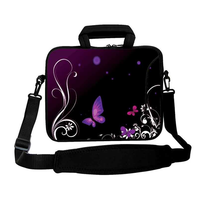 Laptop Bag Neoprene 10 12 13 11 12.5 Notebook Pouch Computer Carry Case W.Shoulder Strap Conque Handbag For Macbook Air 11.6 13