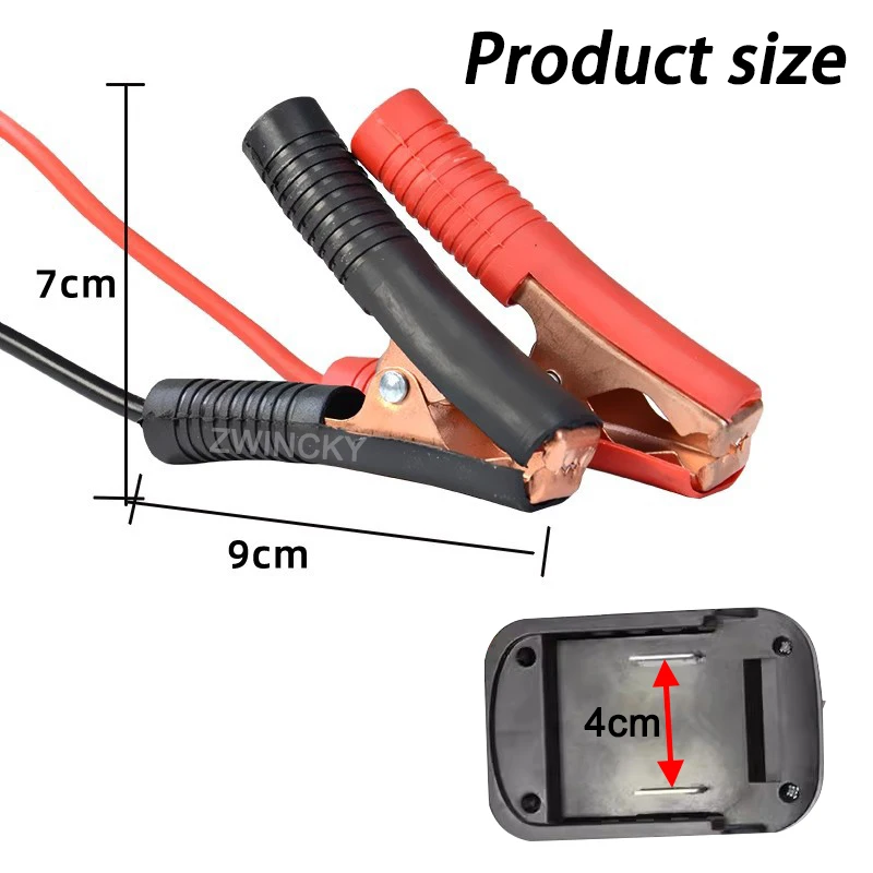 

Car Battery Jump Starter For Makita 18V Li-ion Battery, Portable Car Battery Emergency Igniter With 2 USB Port For Makita BL1850