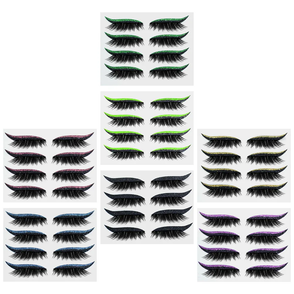 

28Pairs Chic Eyeliner Tapes Reusable Eyeliner Stickers Natural Comfortable Easy Apply Perfect Makeup Details Decorate Eyes