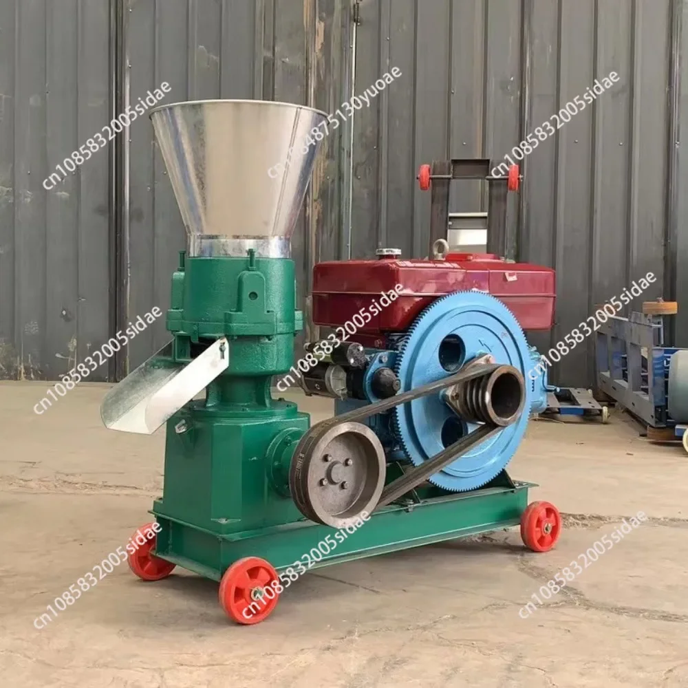 150-300kg/h Diesel feed pellet machine Feed pellet making machine pellet forming machine Chicken, duck and goose