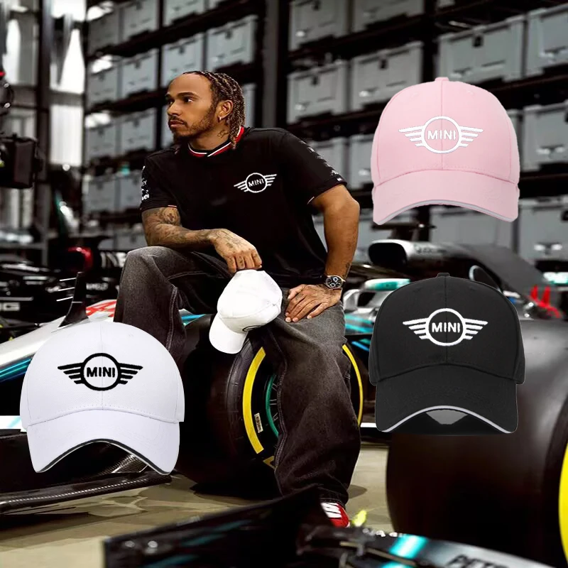 Car Logo Baseball Cap Outdoor Sports Casual Hats For BMW Mini Cooper One S Countryman R50 R53 R56 R60 F55 F56 Clubman JCW