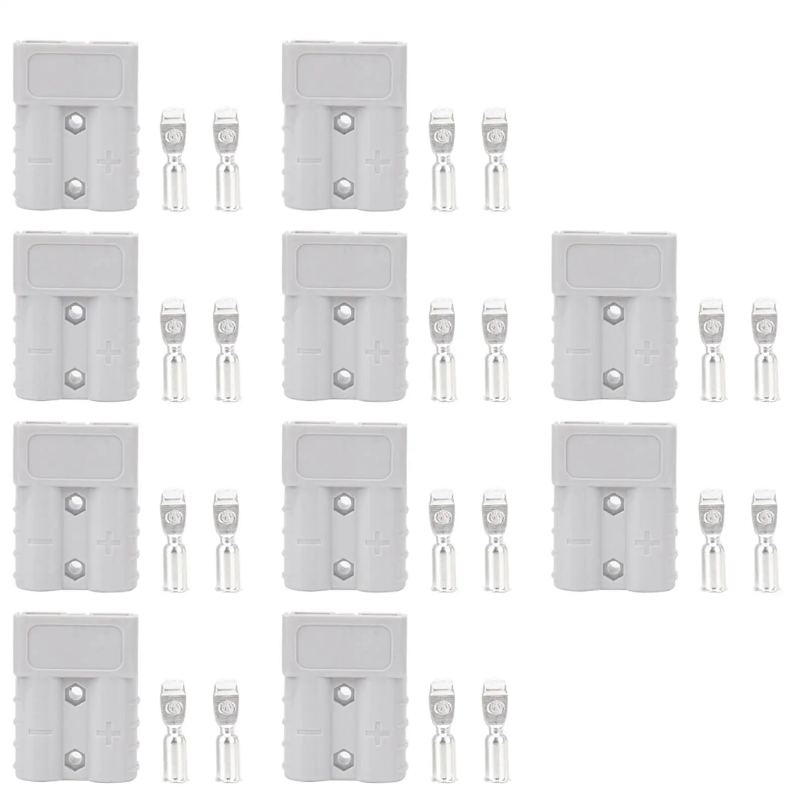 10pcs 50 600V Battery Power Connectors, 16mm² 6AWG Cable Terminals for Durable Connections