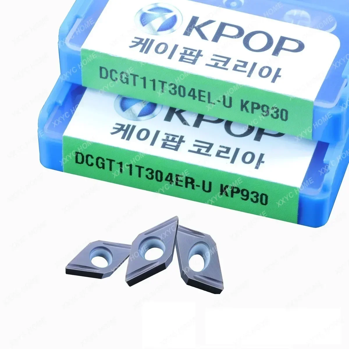 

Korea KPOP 100% Original DCGT DCGT11T304EL -U DCGT070202L -W10 DCGT11T304L -W15 KP930 55-degree Diamond Finishing Turning Blade