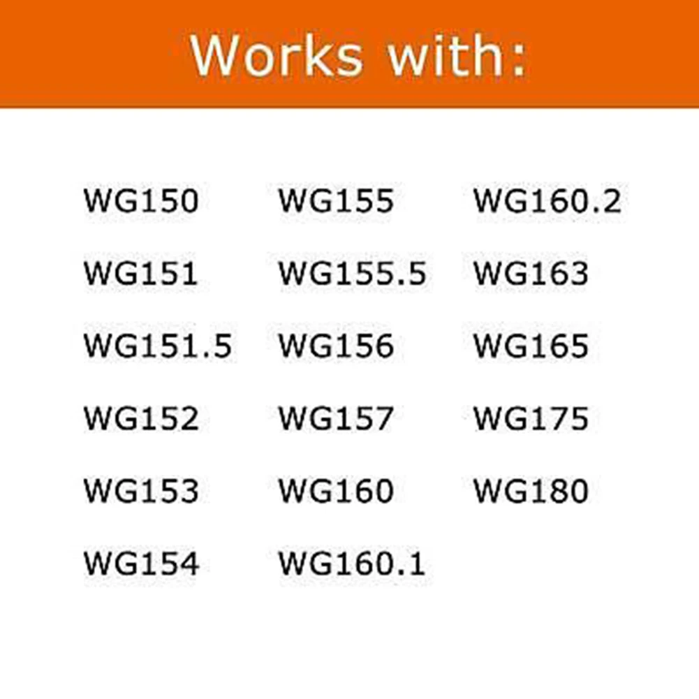 6 шт., набор крышек для катушек триммера WORX, для косилки WA0010, шпуля WA6531, крышка лески WG160.3, WG160.4, WG180, WG150, запчасти для электроинструмента