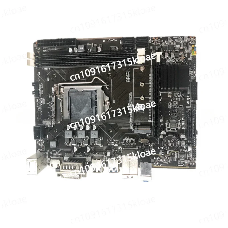 New B85 computer main board 1150 pins DDR3 support core fourth generation I3 I5 quad core CPU