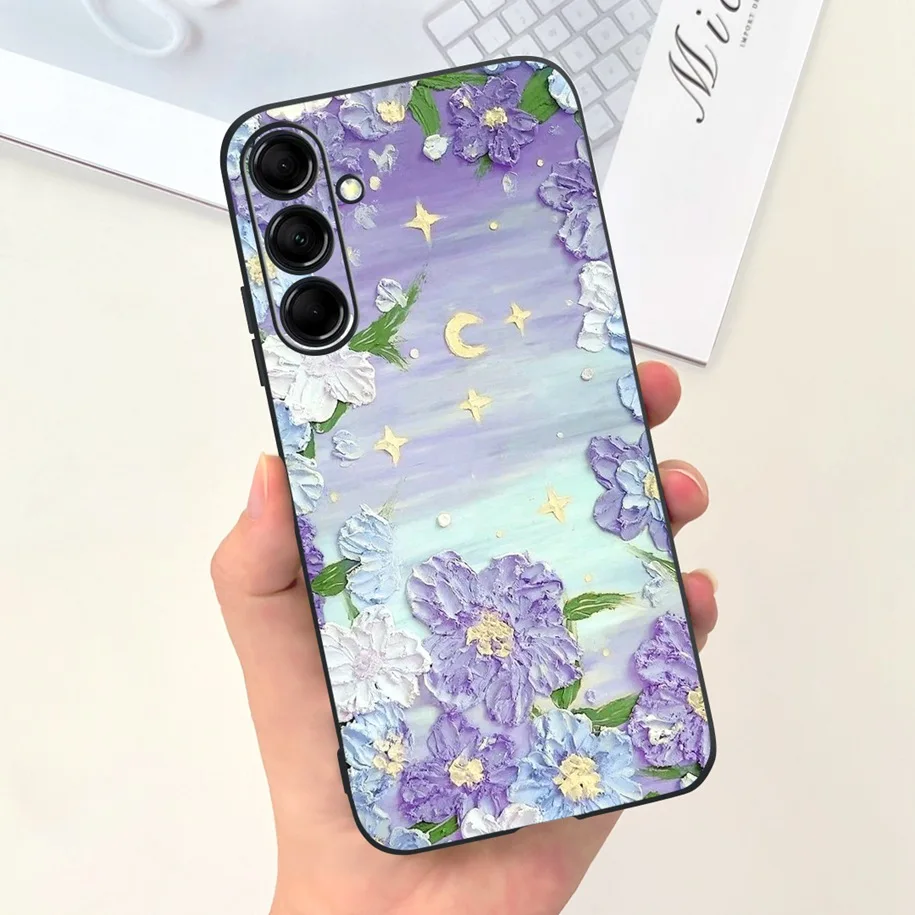 For Samsung Galaxy A24 4G Case SM-A245F Phone Cover Cute Astronaut Soft Silicone Cases For Samsung A24 A34 Funda SM-A346B Bumper