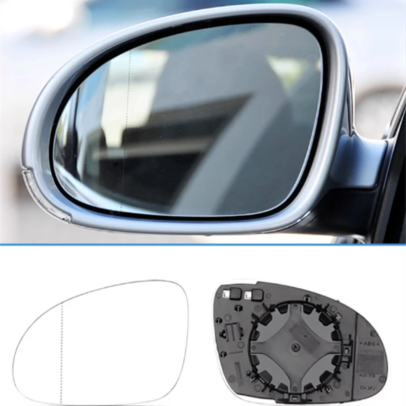 Side Mirror Glass For VW Golf 5 MK5 Jetta MK5 2006-2011 Passat B6 Electric Heating Rearview Mirror Lens Automotive Accessories