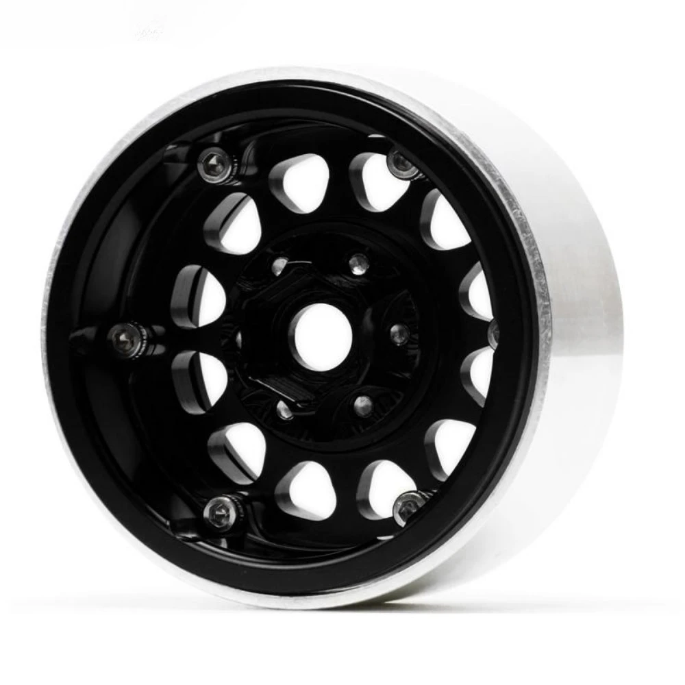 

4pcs1.9-inch Aluminum Alloy Clip Wheel Hub for 1/10 RC Crawler Car AXIAL SCX10 Traxxas TRX4 Defender RC4WD D90 Jeep Wrangle