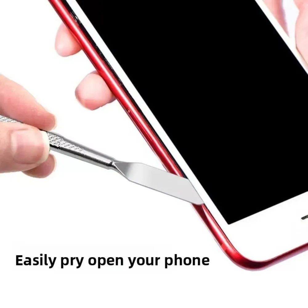 New 3IN1 Phone Repair Tools Kit Portable Electronic Repair Metal Spudger Universal Disassemble Crowbar