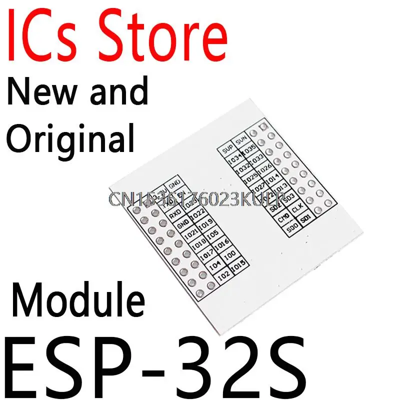 2PCS ESP32 ESP32S Wireless WIFI Bluetooth Module For Arduino Adapter Board Pinboard Convertor Module ESP-32S