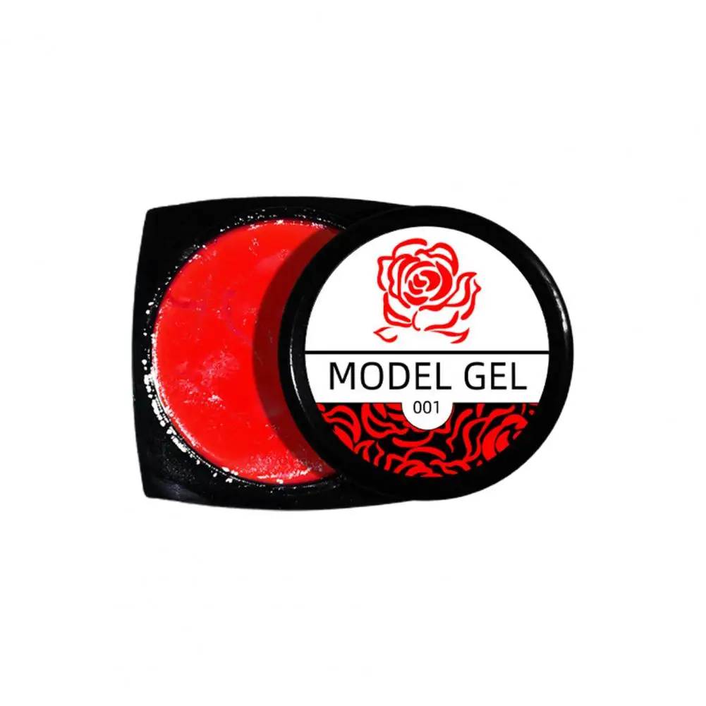 5G 4d Model Lijm Professionele Gladde 4d Model Lijm Hoogglans Nagel Vaste Gel Goede Hydraterende Nagel Carving Modder Voor Nagel