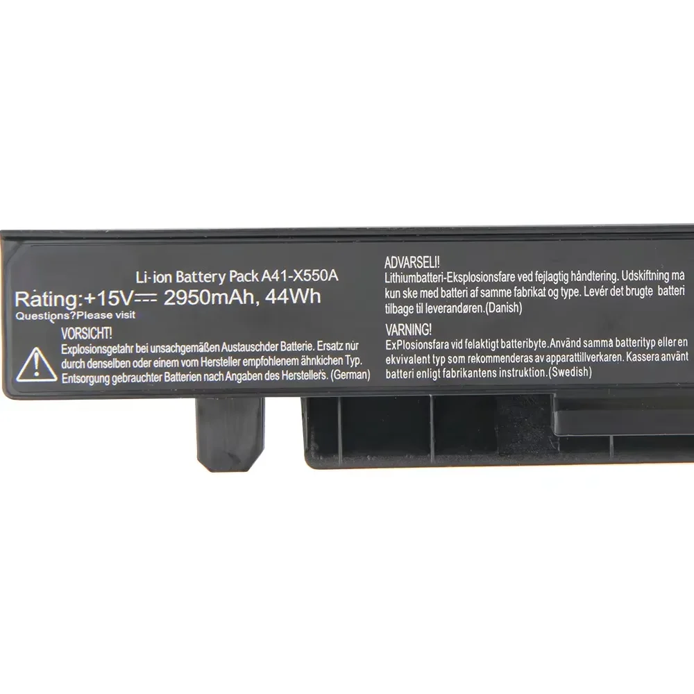 جديد استبدال البطارية A41-X550A ل ASUS Y581c Y481c X450v X550v A41-X550a W40c A450VB A450VC A450VE A550C A450C