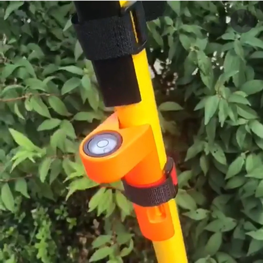 Centrando Fibra de Carbono Pólo Leveler, Montagem bolha, ângulo direito Nível Strap, portátil Nível Vertical