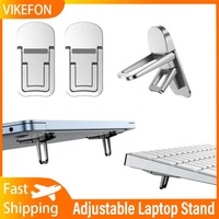 New Universal Portable Adjustable Riser Cooling Bracket 2PCS/Set Foldable Laptop Stand Notebook Support Holder for Laptop Tablet