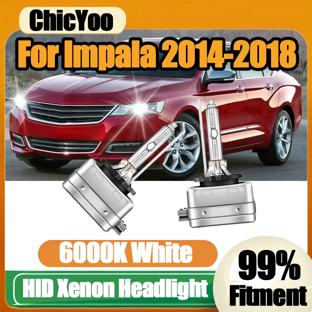 

Front lights 20000LM HID Xenon Lamps 35W Plug And Play Car Headlight 12V Xenon Lights 6000K For Impala 2014 2015 2016 2017 2018
