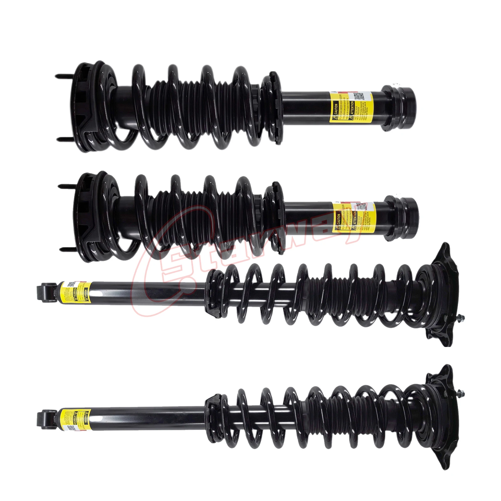 4Pcs Front and Rear Shock Absorbers Struts 1030607-01-A 1015620-00-A For Tesla Model S 60D 75D 85D 90D AWD