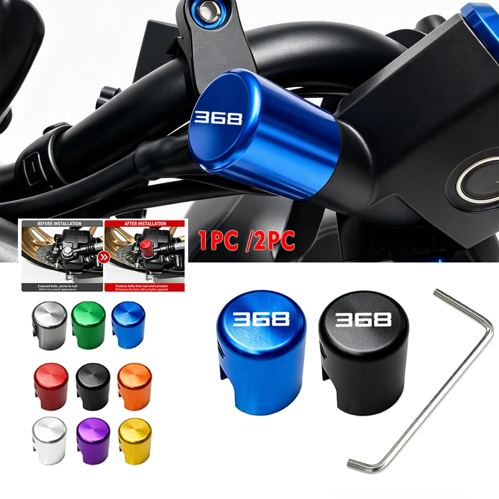 NEW FOR ZONTES ZT 368G 368-G 368 G G368 2024 2025 2026 2027 Motorcycle Brake Hose Screw Decorative Protector 9 Color