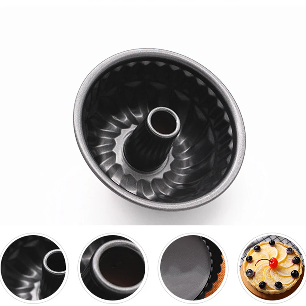 

Cake Mold Baking Tray Oven Safe Microwave Dishwasher Practical Household Cake Mold Household Carbon Steel Dessert Tool