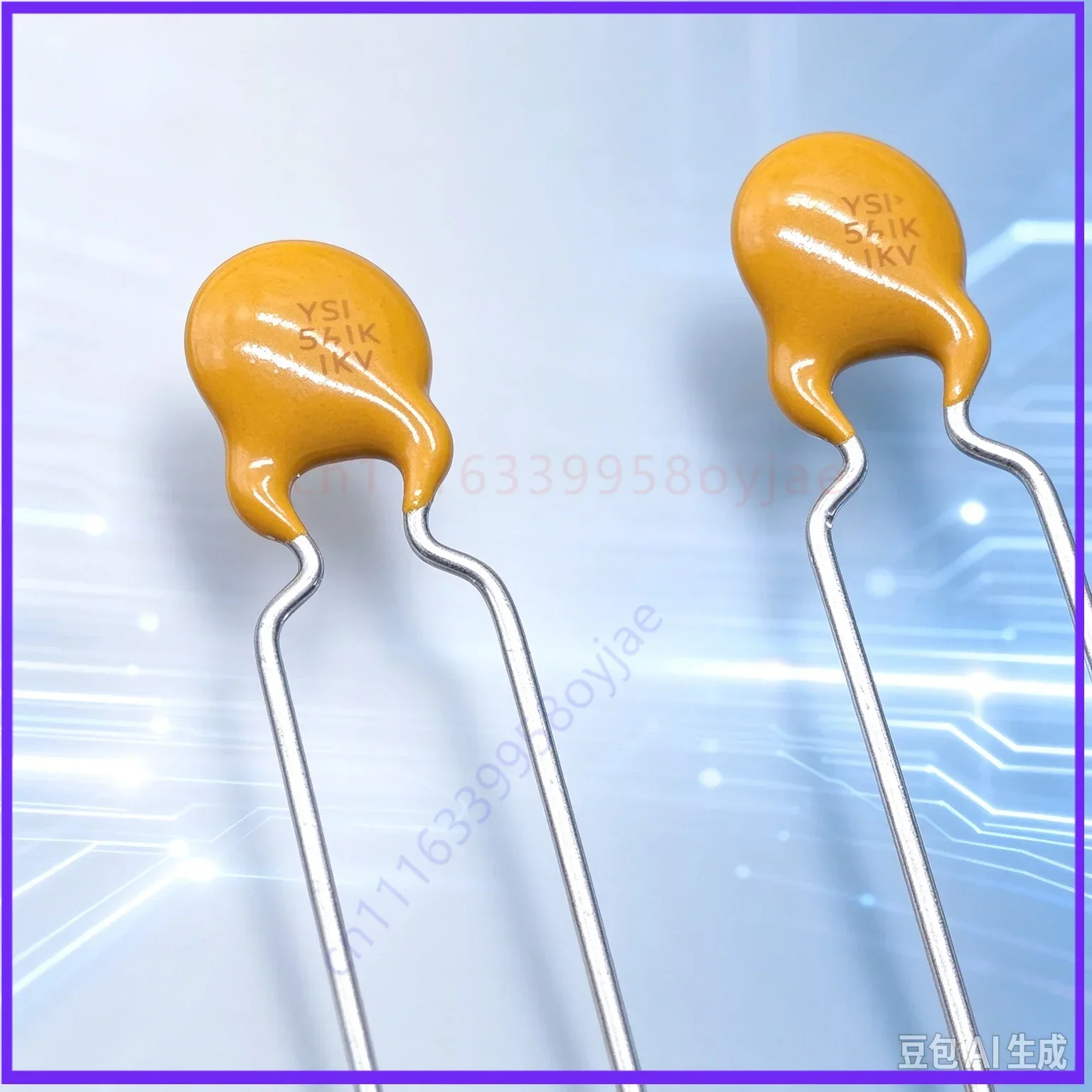 Ceramic VISHAY BC 561 560pf 1kv 1000v Capacitor S561K29Y5PN6TJ5R for Vishay  100pcs