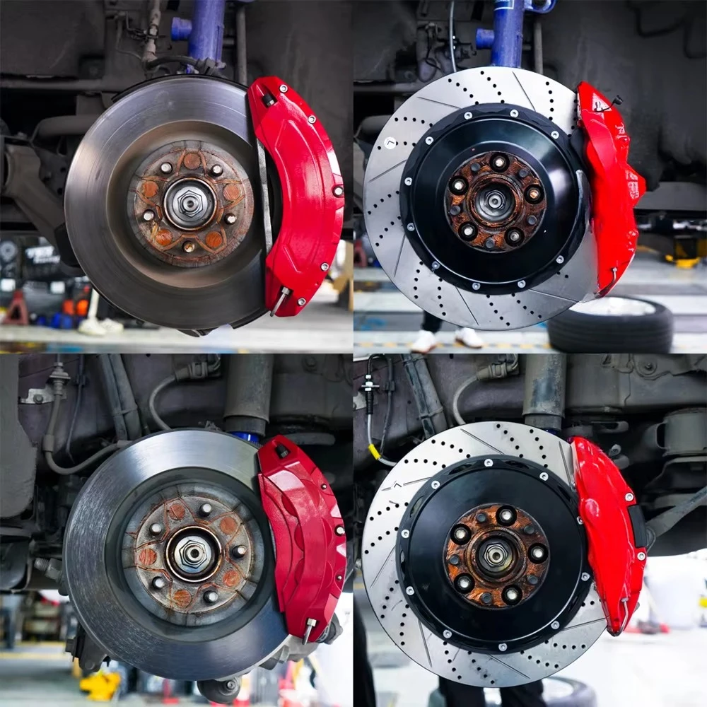 Front S60-Plus 6 Piston and Rear P4-Explore 4 Piston Caliper With BBK Auto Brake System for Explore 20 Inch Car Rim