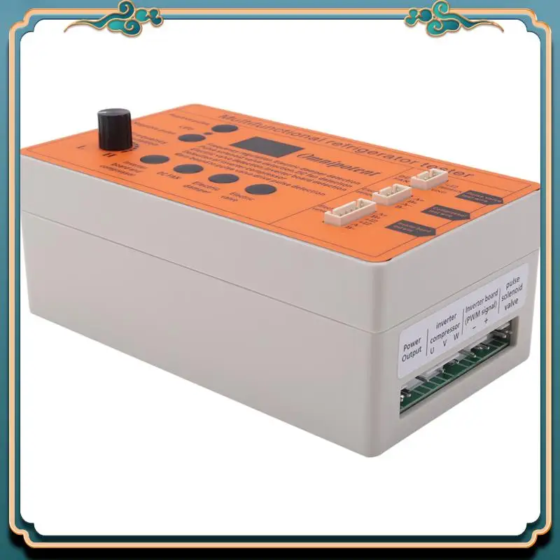 (جديد) - الثلاجة لوحة محول التردد ضاغط الملف اللولبي صمام مروحة باب الهواء صمام كهربائي اختبار خطأ أداة الملحقات