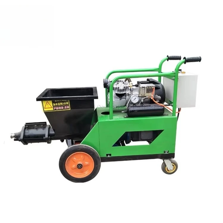 Multifunctional Wall Concrete Mortar Spray Machine/Plastering/Shotcrete Equipment with Mixer Engine for Sale