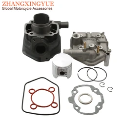 70cc 47mm Big Bore Cylinder Kit & Head For Peugeot Speedfight 2 50cc  Scooter 2T Engine Parts