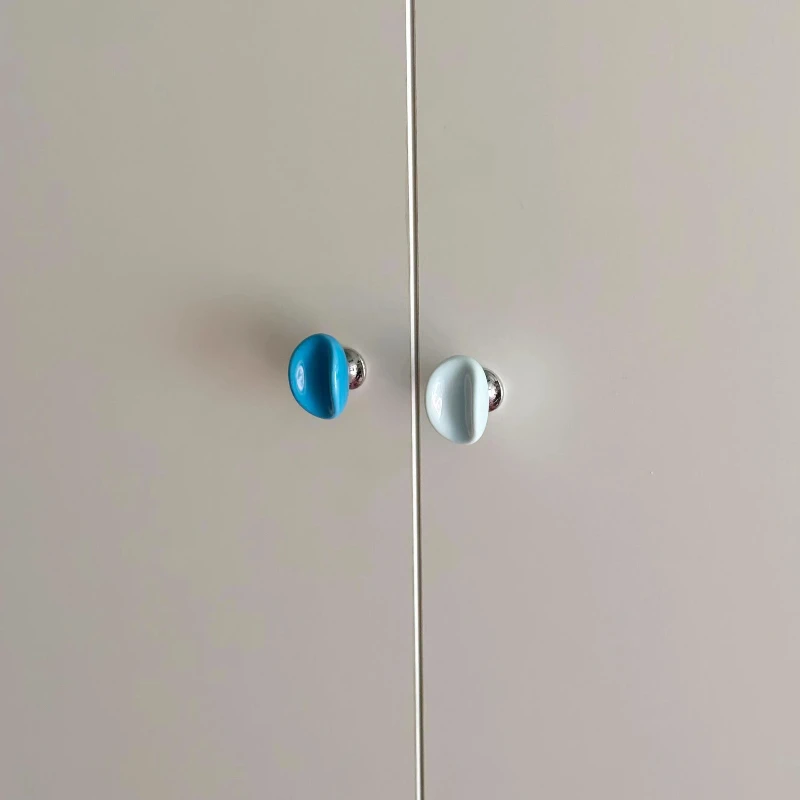 

Cabinet door handles, ceramic hardware handles, bedroom furniture drawers, household light luxury ins style