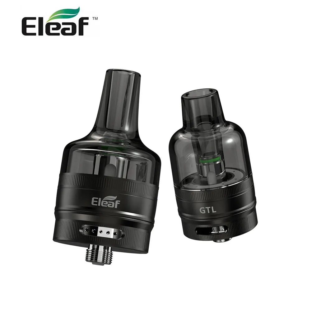 

Оригинальный пустой бак Eleaf GTL Pod 4,5 мл/2 мл 510 резьба для iStick Power 2/iSolo R/iStick T80 комплект электронной сигареты вейп