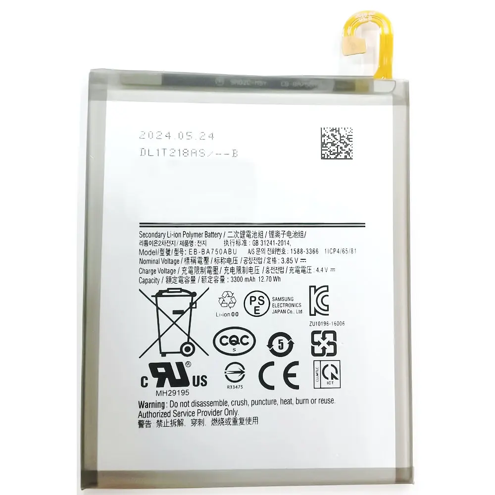 

EB-BA750ABU Replacement Battery For Samsung Galaxy A7 2018 Version A730x A750 SM-A730x A10 SM-A750F Mobile Phone 1ICP4/65/81