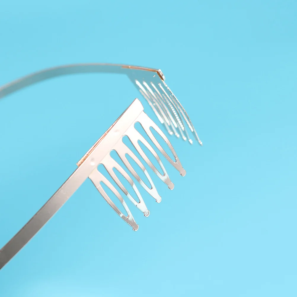 

Rose Gold 21th Birthday Crown Rhinestone Top-Class Alloy Material Insertion Comb Design Stable Wearing Sparkle