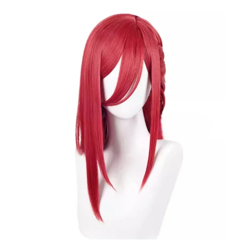 Anime Chigiri Hyoma Cosplay Costume Pink Japanese Kimono Long Dress with Wig Full Set Role Play Outfit for Women