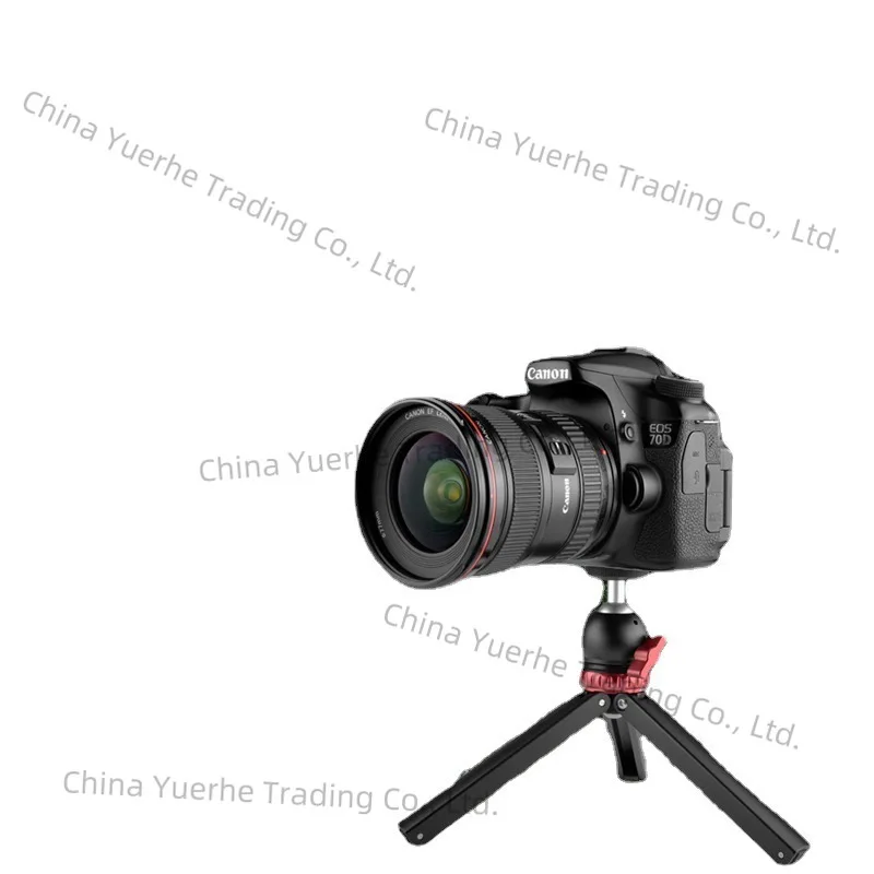 

New Rotatable Desktop Tripod Mobile Phone Live Stand SLR camera Metal