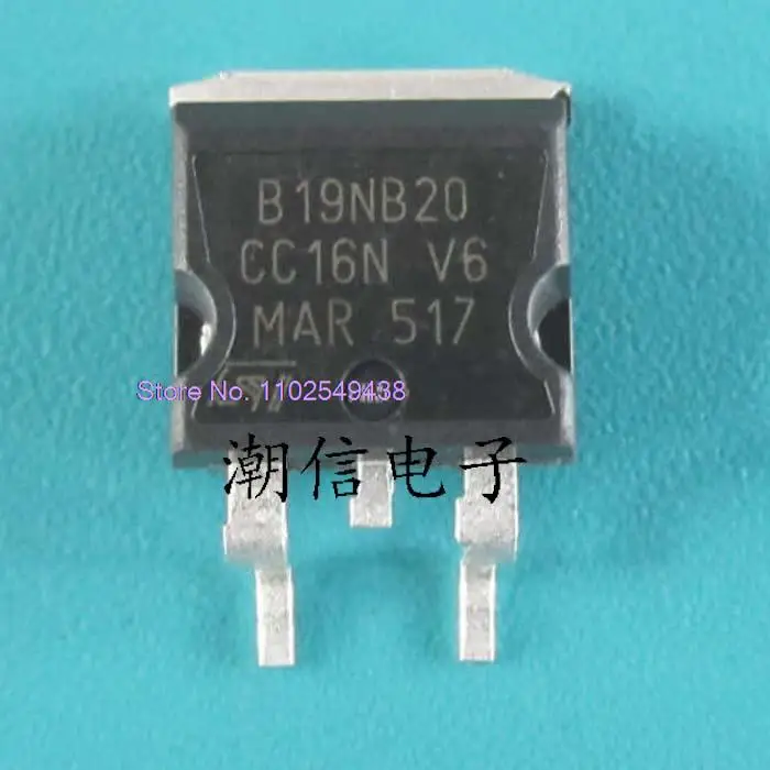 10PCS/LOT  B19NB20 STB19NB20  TO-263